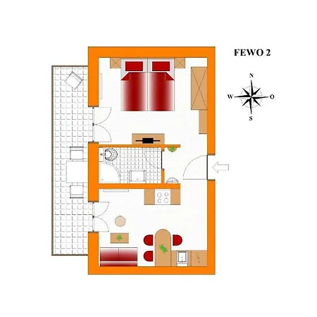 Haus Alexandra アパート